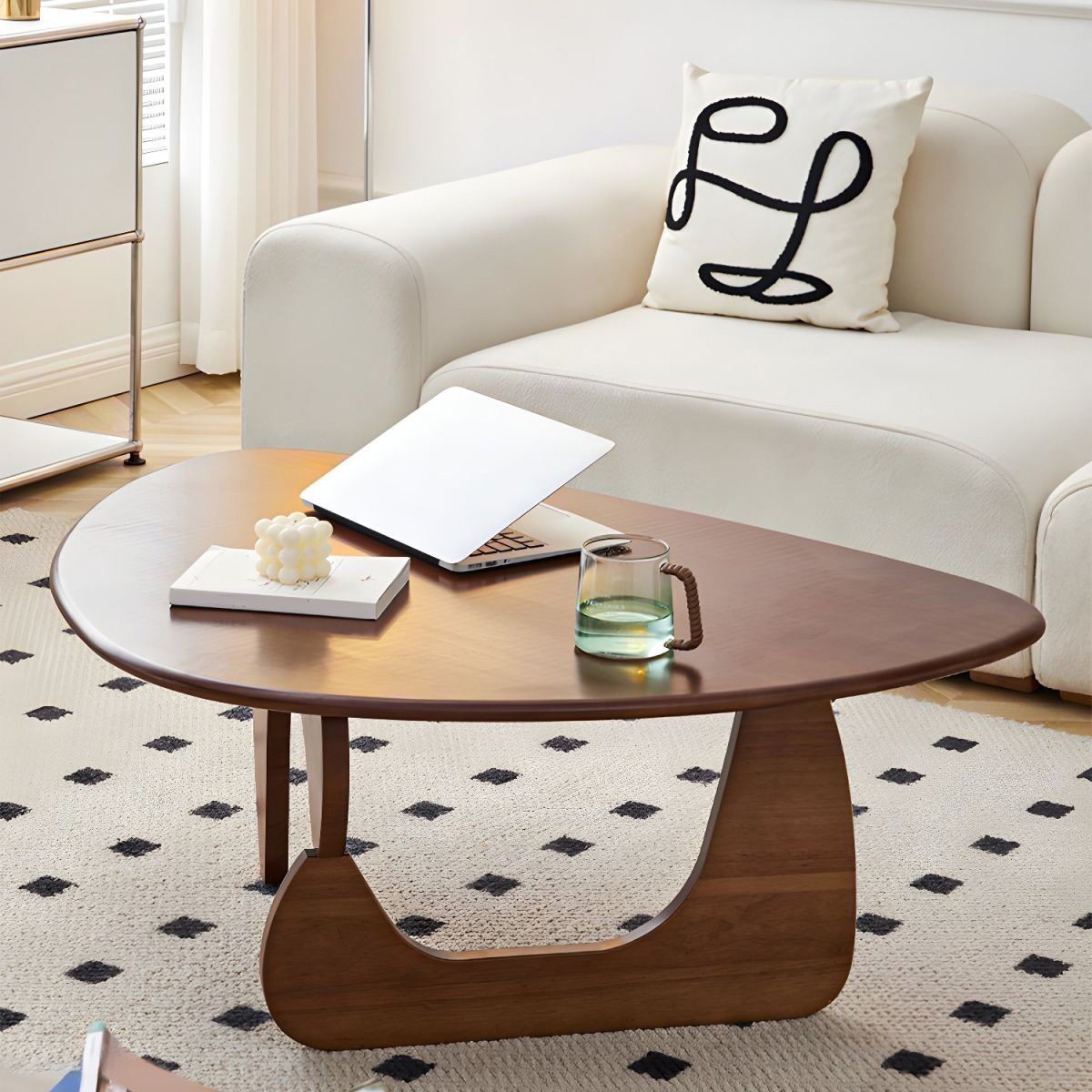  Bàn sofa Noguchi wood 