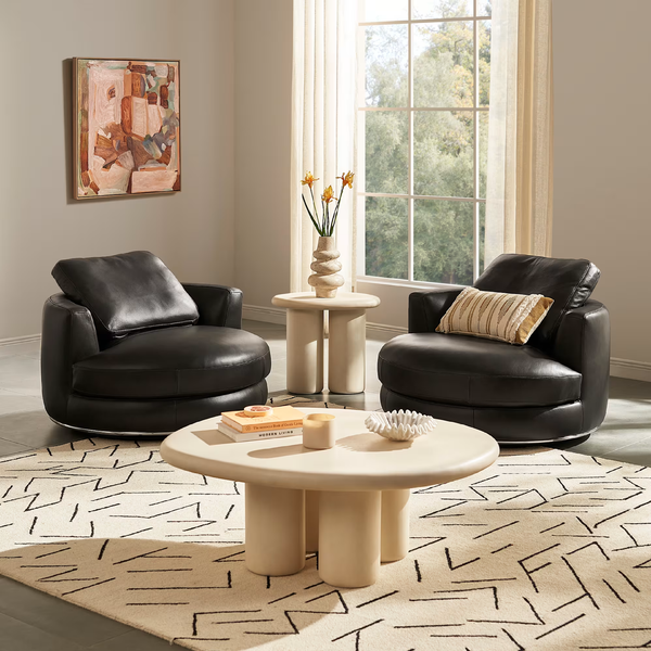 Bàn sofa Olwen MDF sơn hoàn thiện cho phòng khách