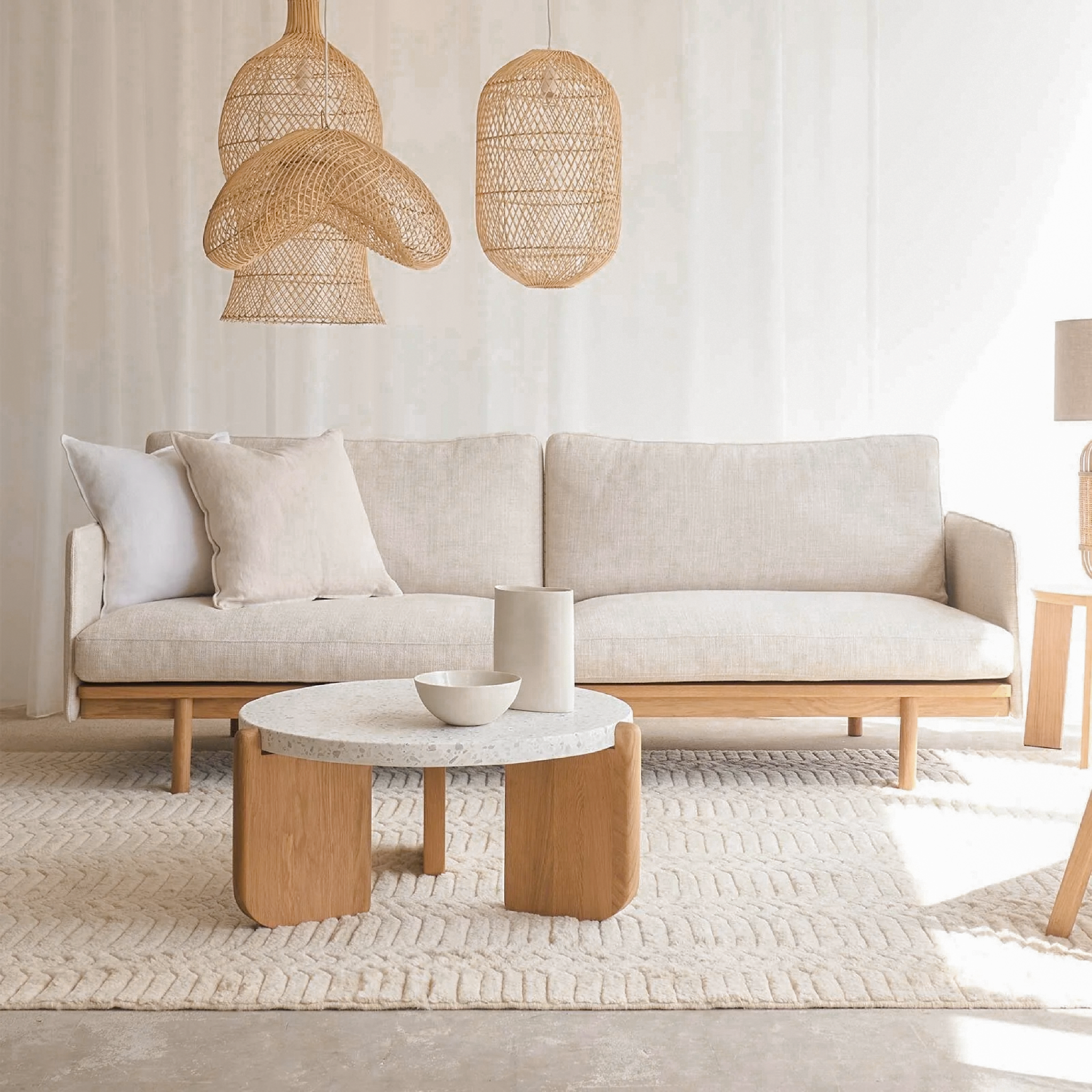  Bàn sofa Terrazzo 