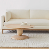 Bàn sofa Winona - chi tiết mặt bàn Gỗ Tần bì