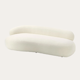 Sofa băng Alba Open 1 module màu be - góc nhìn bên