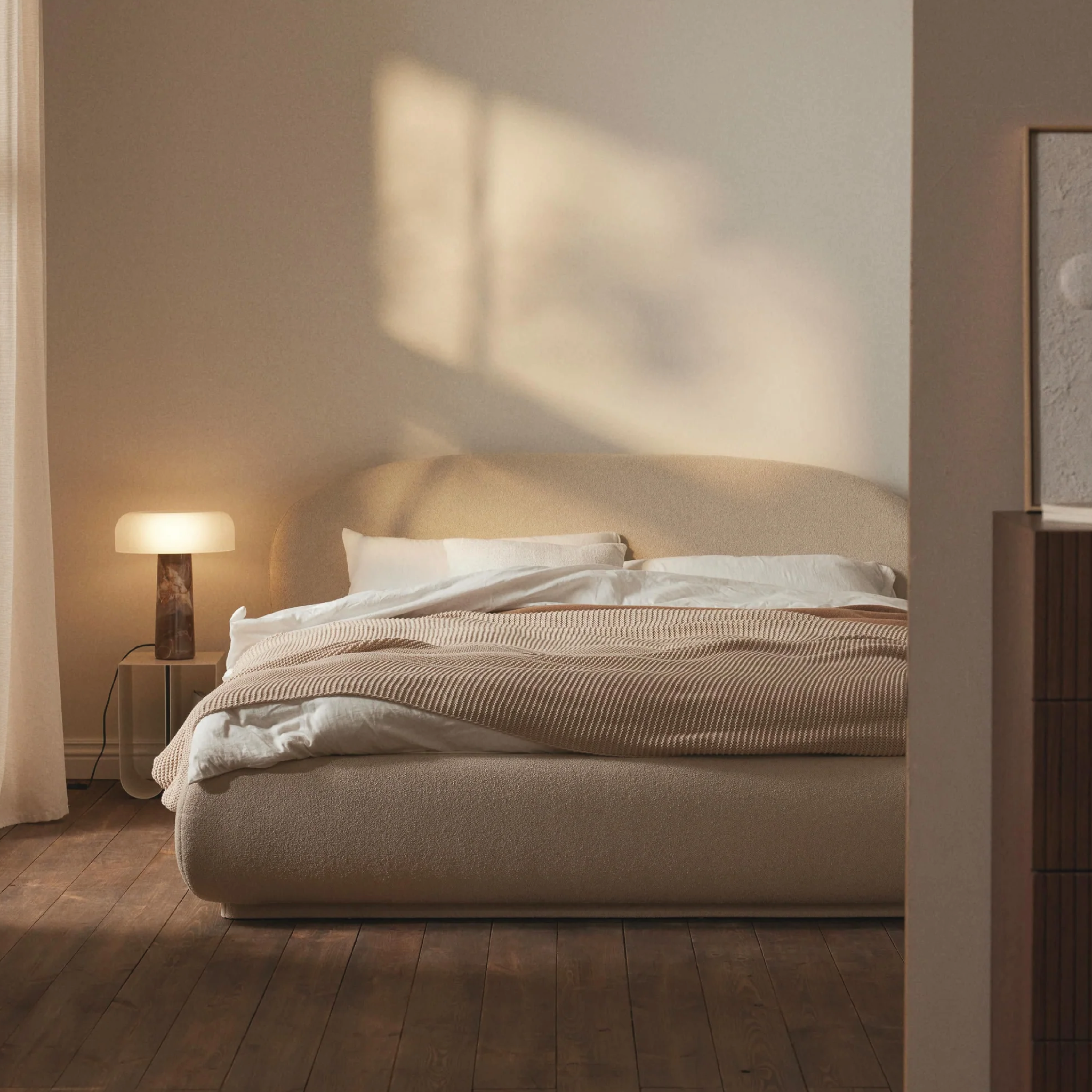  Giường bọc vải - Alba 