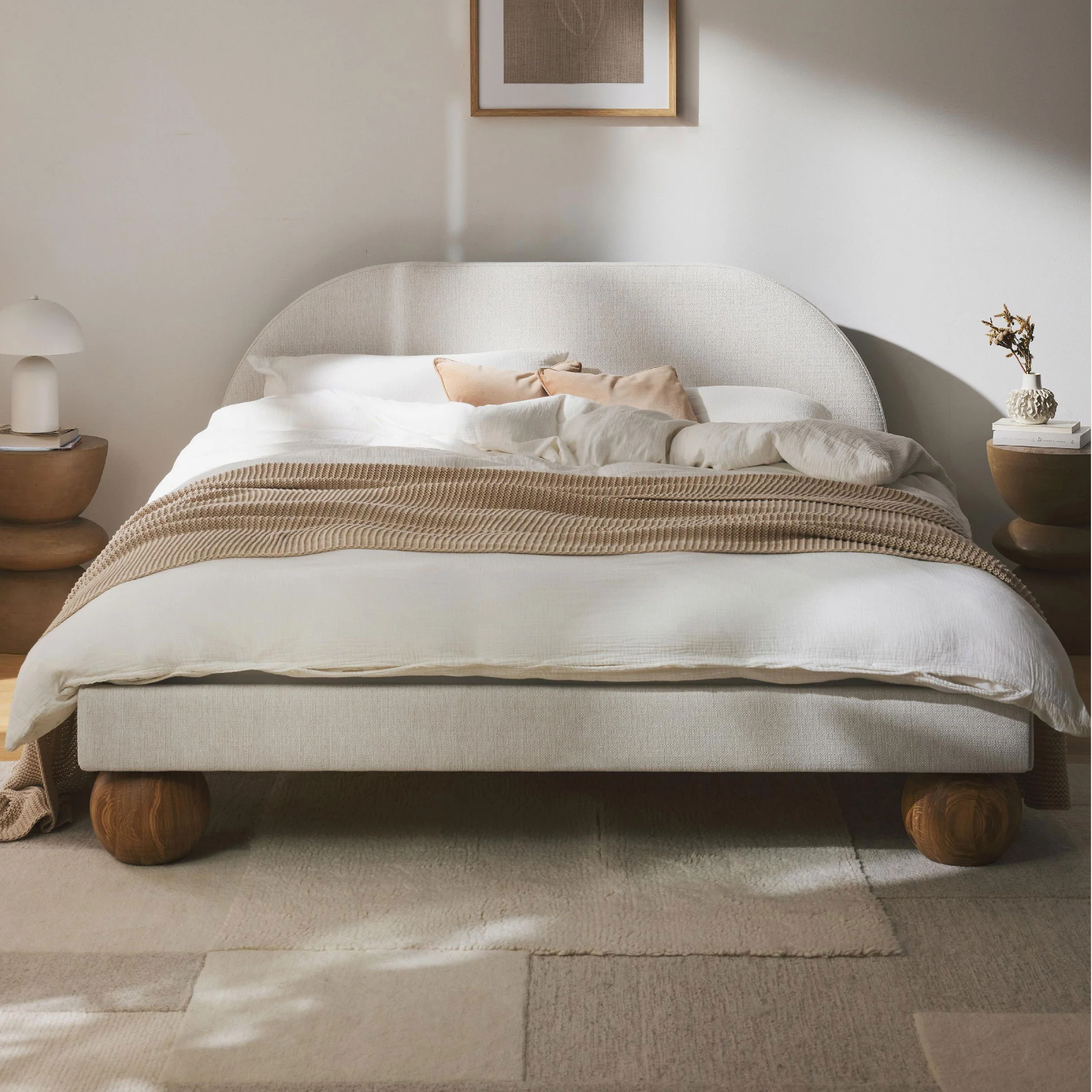  Giường bọc vải - Ani 