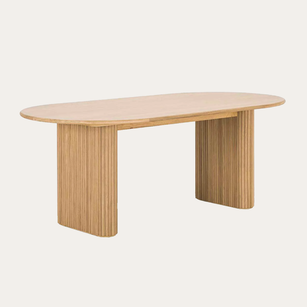 Bàn ăn Noir Oval oval - góc tổng thể