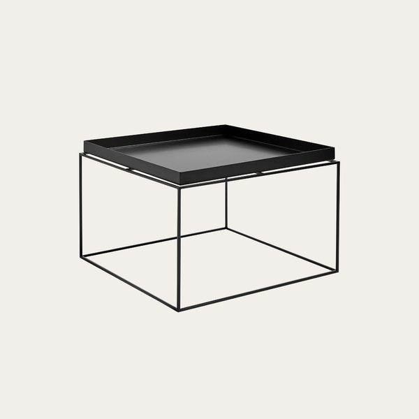 bàn sofa eadie đen mặt bên