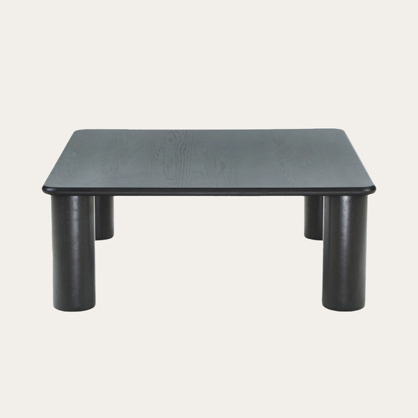 bàn sofa elephant square đen mặt đứng