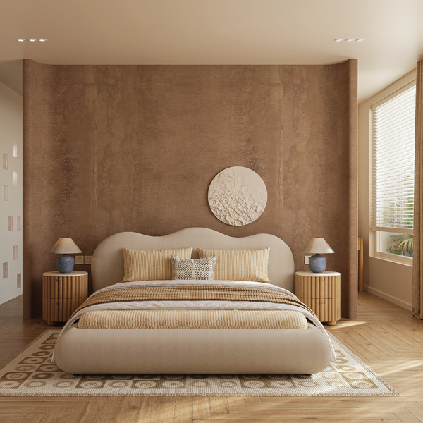  Giường bọc vải - Calmo 