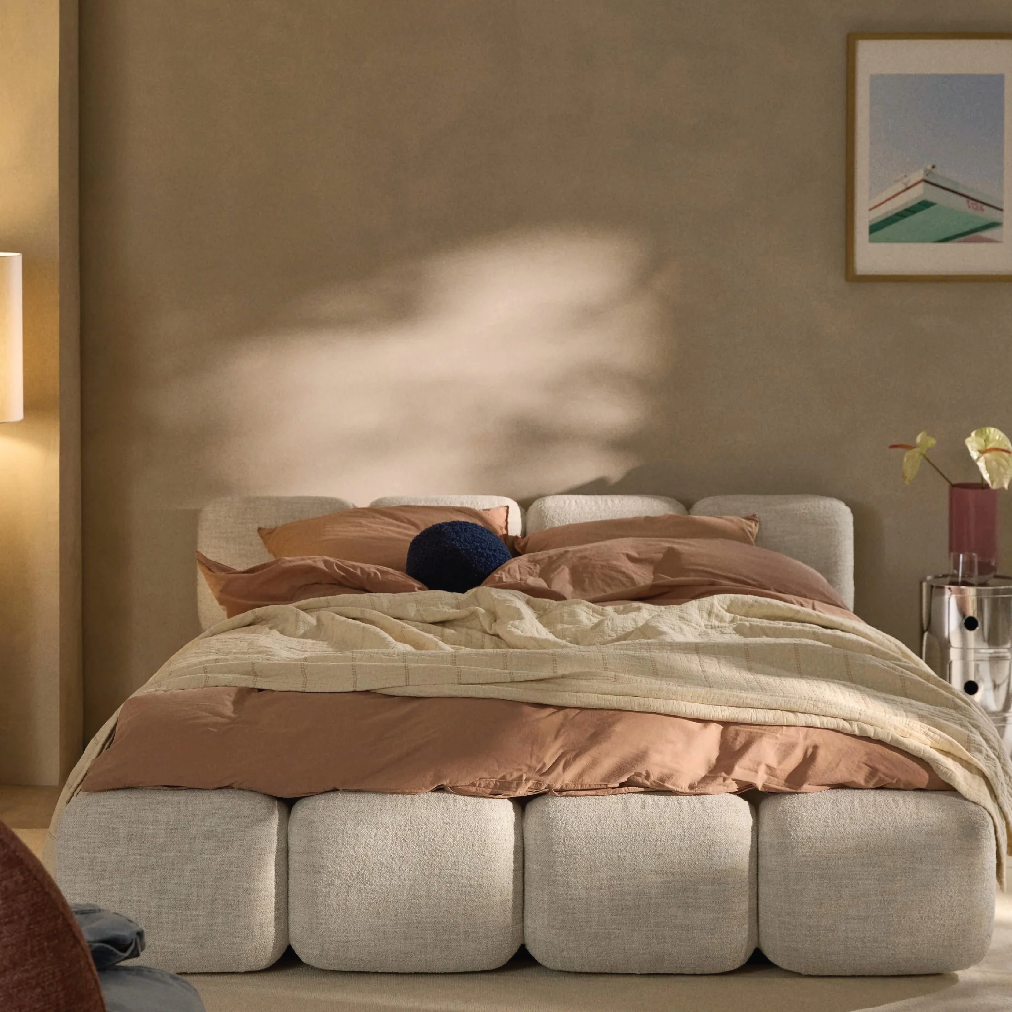  Giường bọc vải - Cloud 