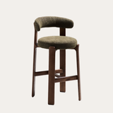Ghế bar Cocoon Ridge - tựa lưng cong, tỷ lệ chân cao thanh gọn