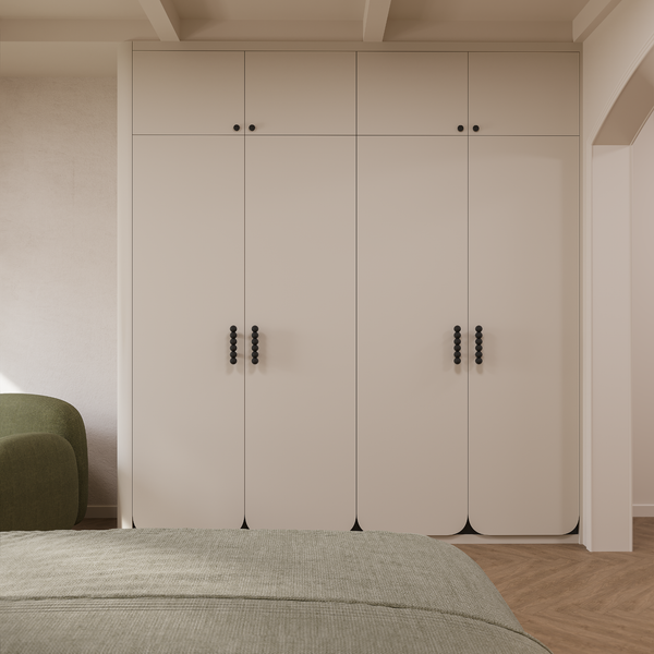 Tủ áo Homa thiết kế cánh vòm tay nắm xếp lớp nghệ thuật