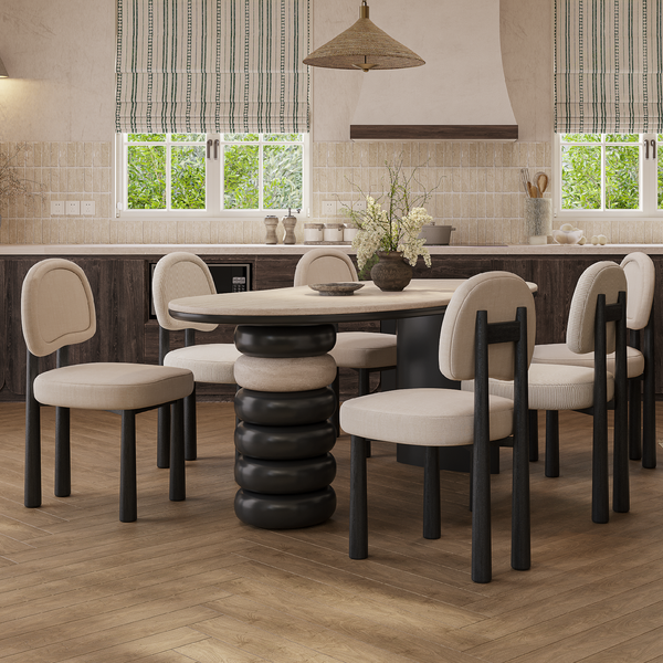 Ghế ăn Hugo gỗ tần bì tự nhiên thiết kế hiện đại BST Solace