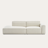 Sofa băng Jona Duo Open 2 module màu be - góc chính diện