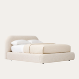 Giường bọc nệm Laurent - góc chính diện