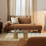 Sofa băng Lilo Open 2–3 chỗ màu nâu nhạt - góc phối cảnh