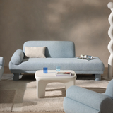 Sofa băng Lilo Open 2–3 chỗ màu xanh - góc phối cảnh