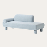 Sofa băng Lilo Open 2–3 chỗ màu xanh - góc nhìn bên