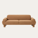 Sofa băng Lilo Classic 2–3 chỗ màu nâu nhạt - góc chính diện