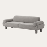 Sofa băng Lilo Classic 2–3 chỗ màu xám - góc nhìn bên