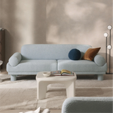 Sofa băng Lilo Classic 2–3 chỗ màu xanh - góc phối cảnh