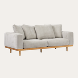 Sofa băng Elin 2–3 chỗ màu xám - góc nhìn bên