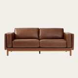 Sofa băng Madera 2–3 chỗ màu nâu - góc chính diện