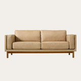 Sofa băng Madera 2–3 chỗ màu nâu be - góc chính diện