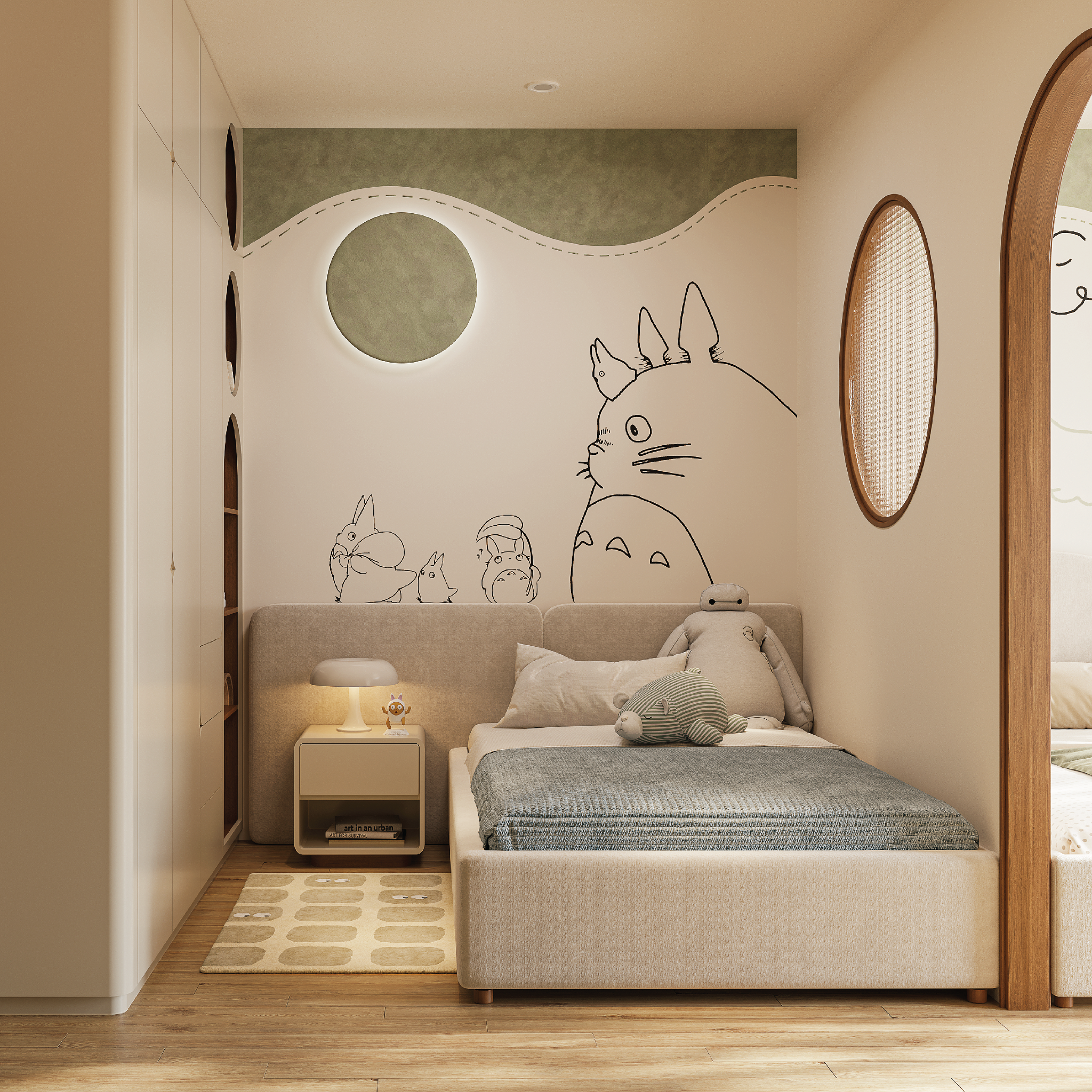  Giường bọc vải - Mani 