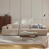 Sofa băng Map Trio 3 module màu be - góc phối cảnh