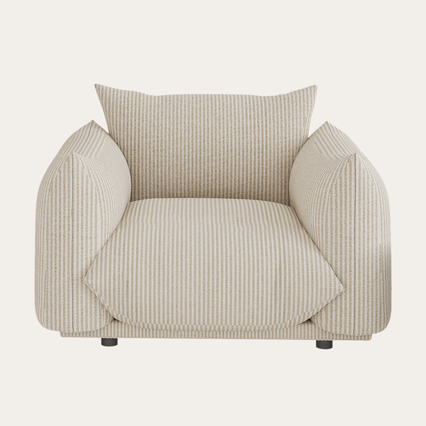 Sofa đơn Marenco thiết kế khối phồng mềm mại hiện đại