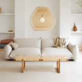 Sofa băng Marenco 2–3 chỗ màu be - góc phối cảnh