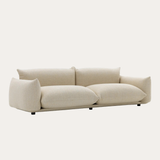 Sofa băng Marenco 2–3 chỗ màu be - góc nhìn bên
