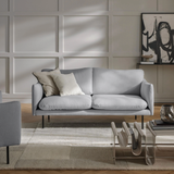 Sofa băng Liso 2–3 chỗ màu xám nhạt - góc phối cảnh bổ sung
