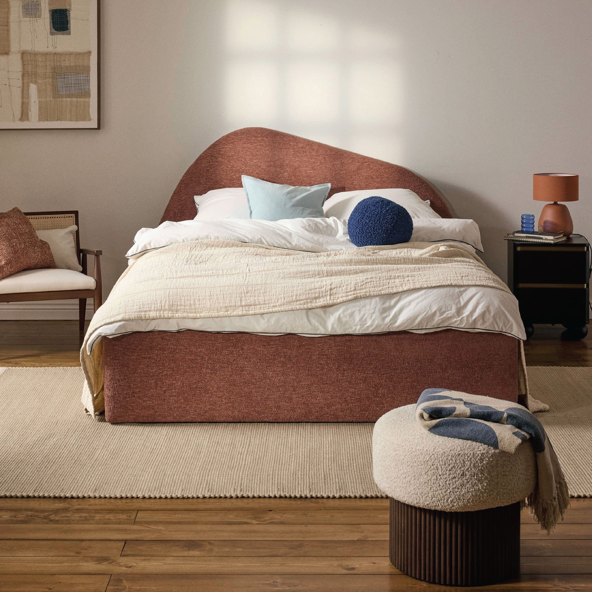  Giường bọc vải - Nomal 