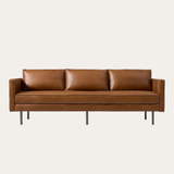 Sofa băng Norr 2–3 chỗ màu nâu bò - góc chính diện