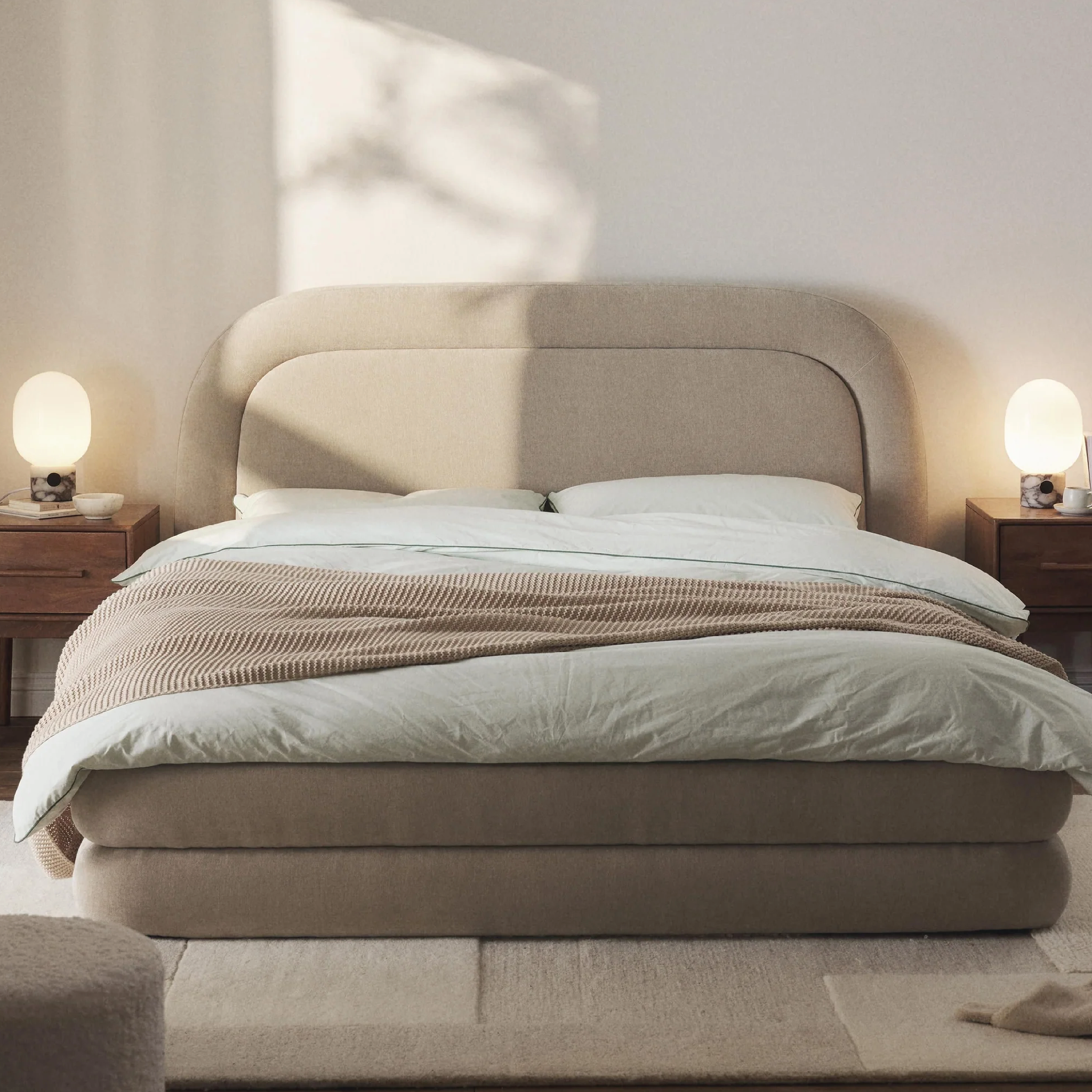  Giường bọc vải - Popie 