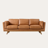 Sofa băng Timber 3–4 chỗ màu nâu bò - góc chính diện
