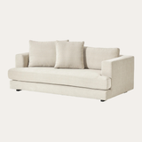 Sofa băng Tribeca Standard 2–3 chỗ màu trắng - góc nhìn bên