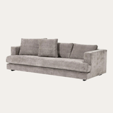 Sofa băng Tribeca Spacious 3–4 chỗ màu xám - góc nhìn bên