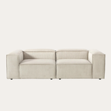 Sofa băng Wish Duo 2 module màu be - góc chính diện