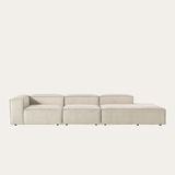 Sofa băng Wish Trio Open 3 module màu be - góc chính diện