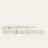 Sofa băng Wish Trio Open 3 module màu trắng kem - góc chính diện