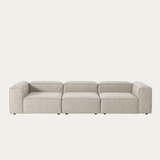 Sofa băng Wish Trio 3–4 chỗ màu xám be - góc chính diện