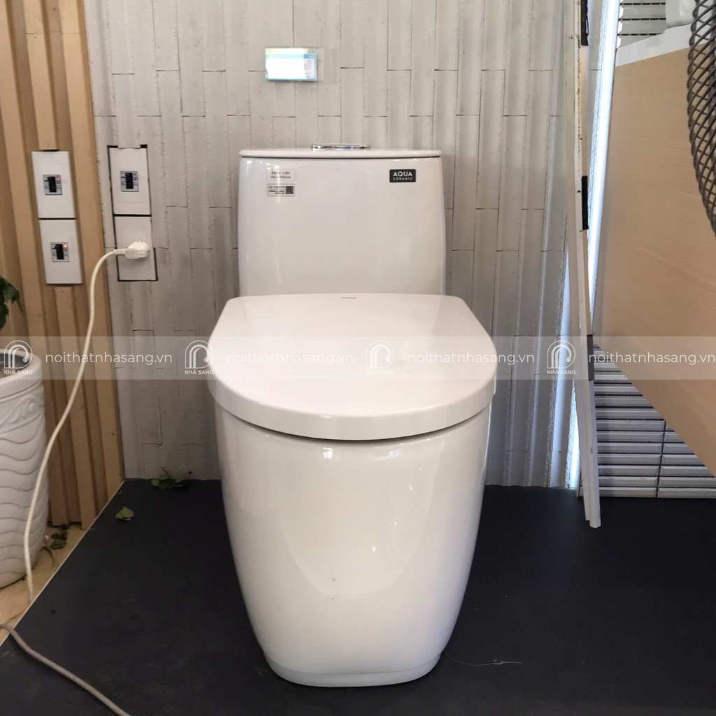 Bồn cầu 1 Khối INAX AC-1052VN Nắp Êm Aqua Ceramic
