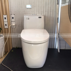 Bồn cầu 1 Khối INAX AC-1052VN Nắp Êm Aqua Ceramic