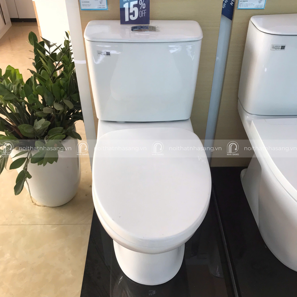 Xí Bệt INAX AC-514VAN 2 Khối Aqua Ceramic Cao Cấp