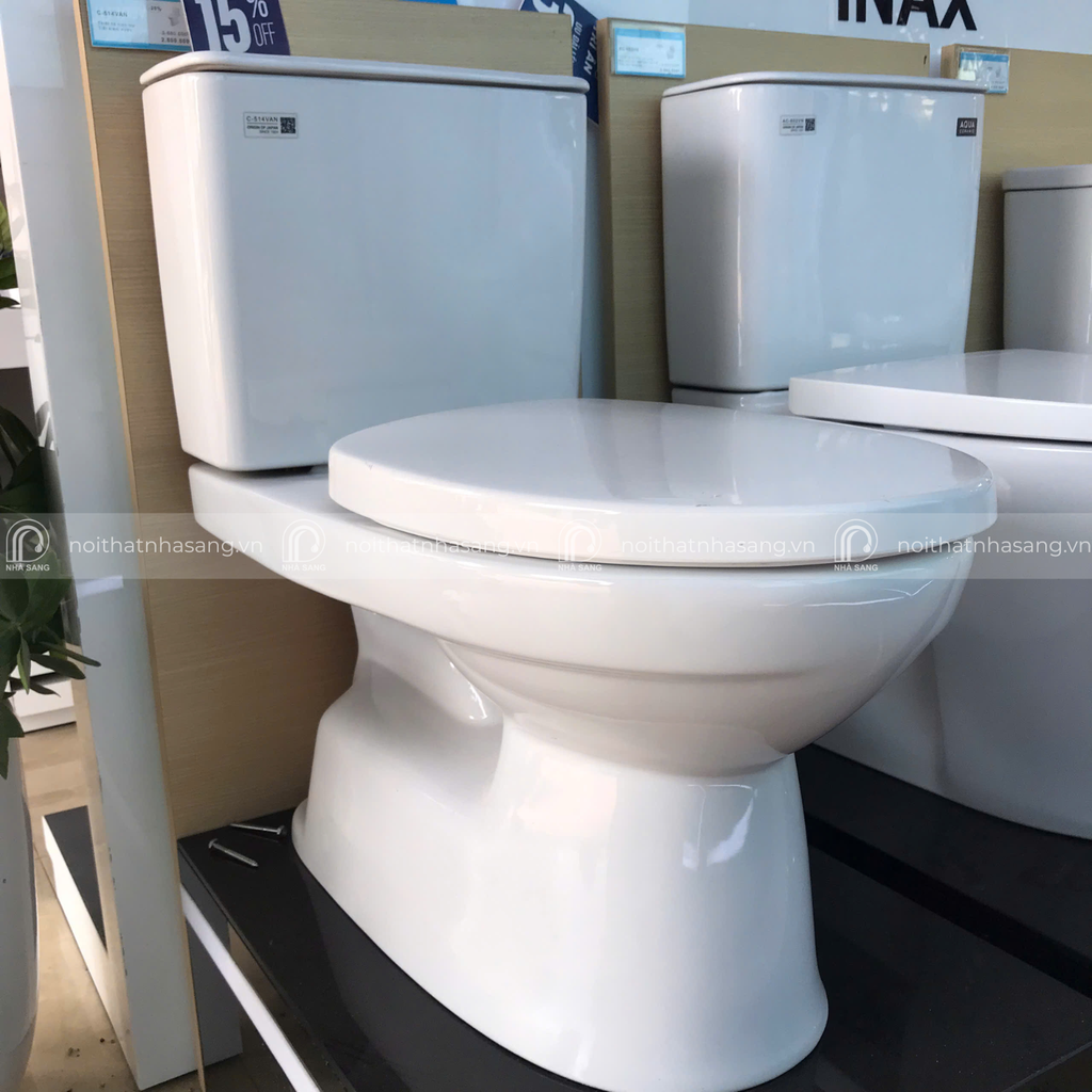 Xí Bệt INAX AC-514VAN 2 Khối Aqua Ceramic Cao Cấp