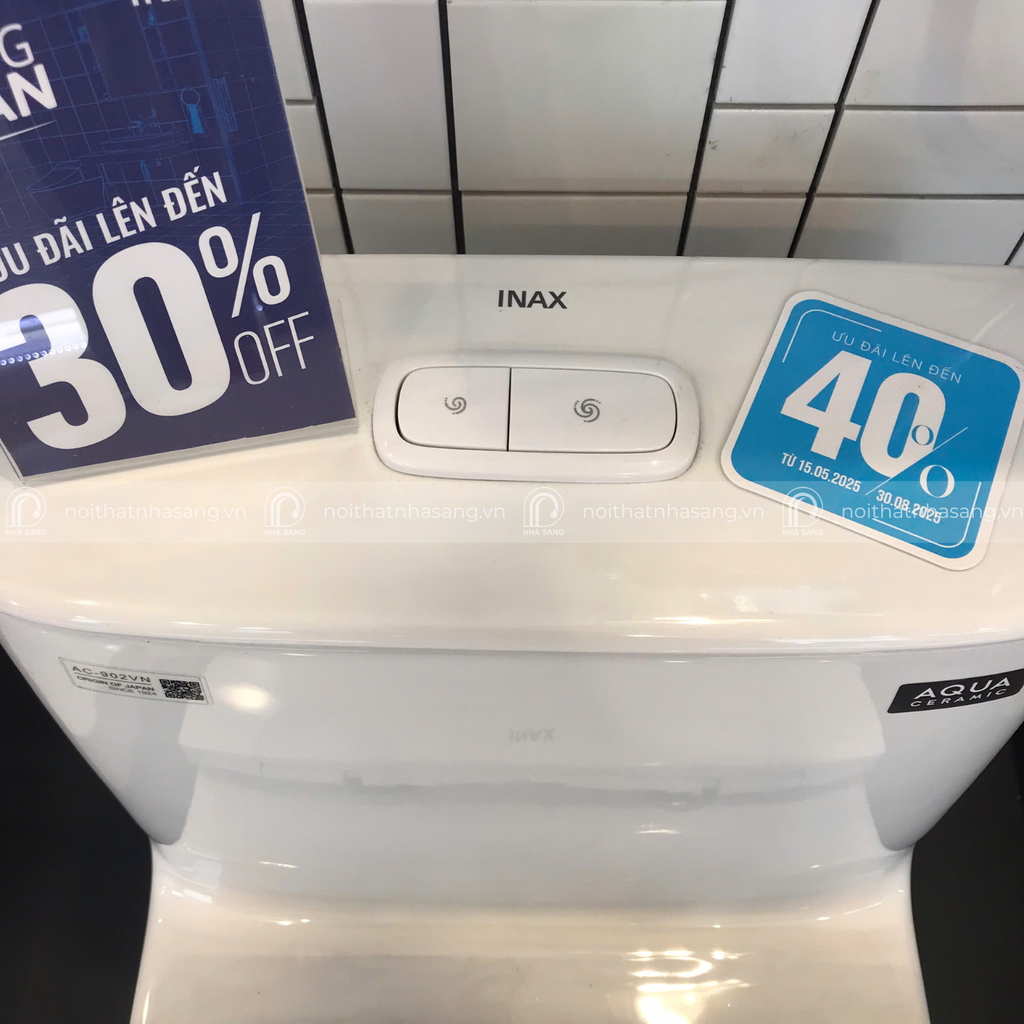 Bồn Cầu INAX AC-902VN (AC902VN) 1 Khối