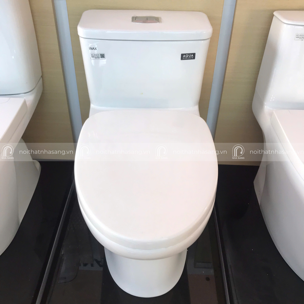 Bồn Cầu INAX AC-969VN (bệt Inax 969) 1 Khối Aqua Ceramic