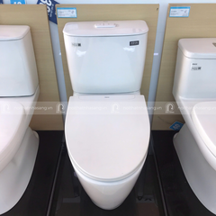 Bồn Cầu INAX 602VN (AC602VN) 2 Khối Xả Nhấn Aqua Ceramic