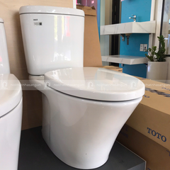 Bồn Cầu 2 Khối INAX AC-700VAN Xả Nhấn Aqua Ceramic